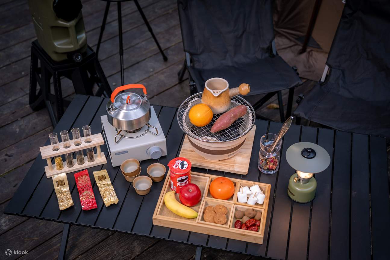 Кемпинг в Синьчжу | Fei Niao Qiaqia | Опыт дикой природы | Роскошный кемпинг с четыхразовым питанием	